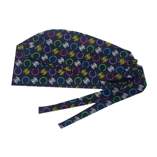 Unisex Tie Back Scrub Hat