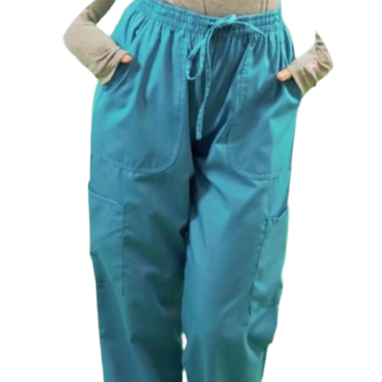 Denice Basic Drawstring Scrub Pants