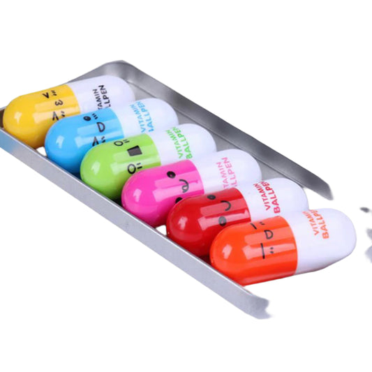 Vitamin Pill Ballpoint Pens