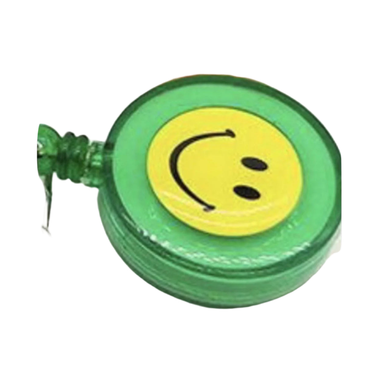 Smiley Retractable Reel Badge Holder